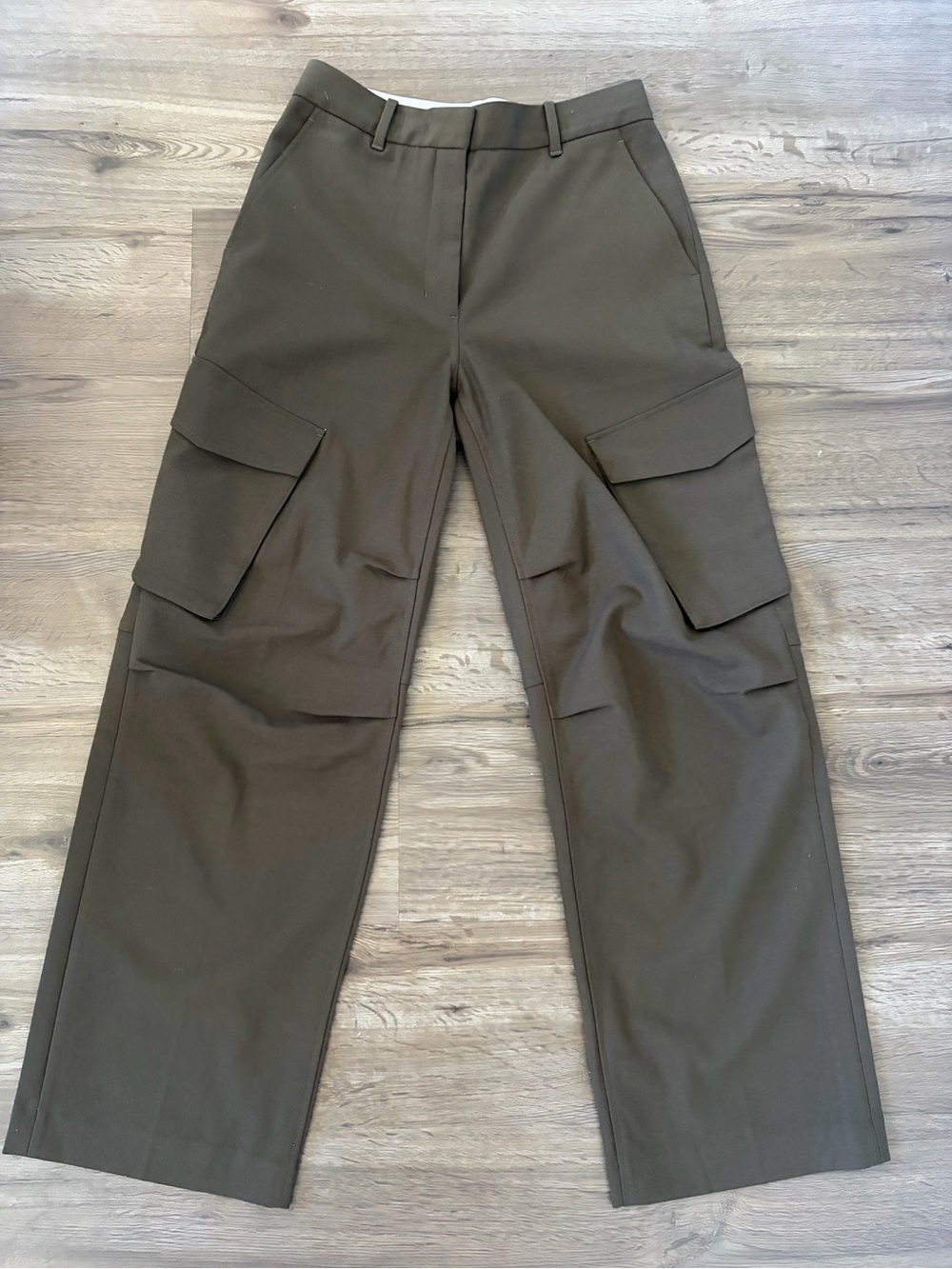 Wilfred Olive Green Cargo Trousers